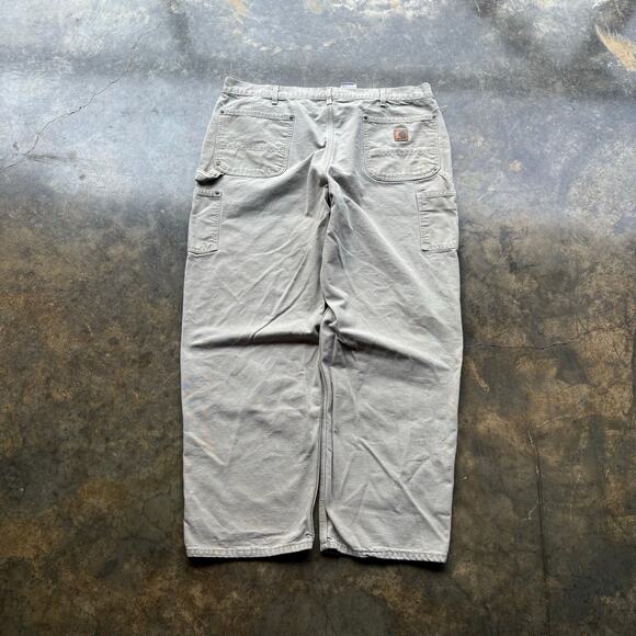 Vintage baggy carhartt double knee work pants - Picture 1 of 6